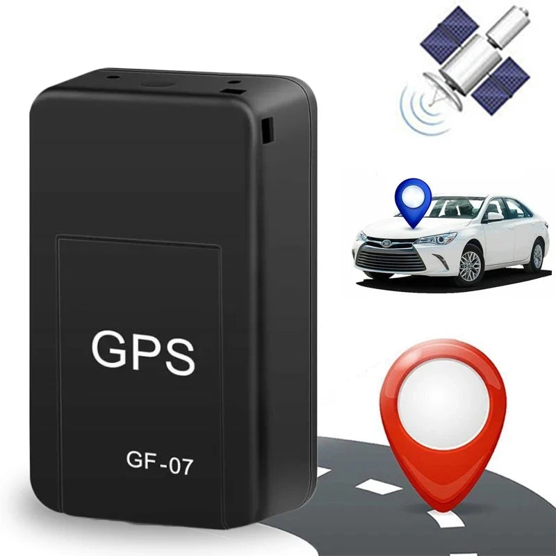 Rastreador GF07, potente dispositivo magnético para vehículos, antipérdida y antirrobo, minilocalizador GPS portátil con posicionamiento preciso.