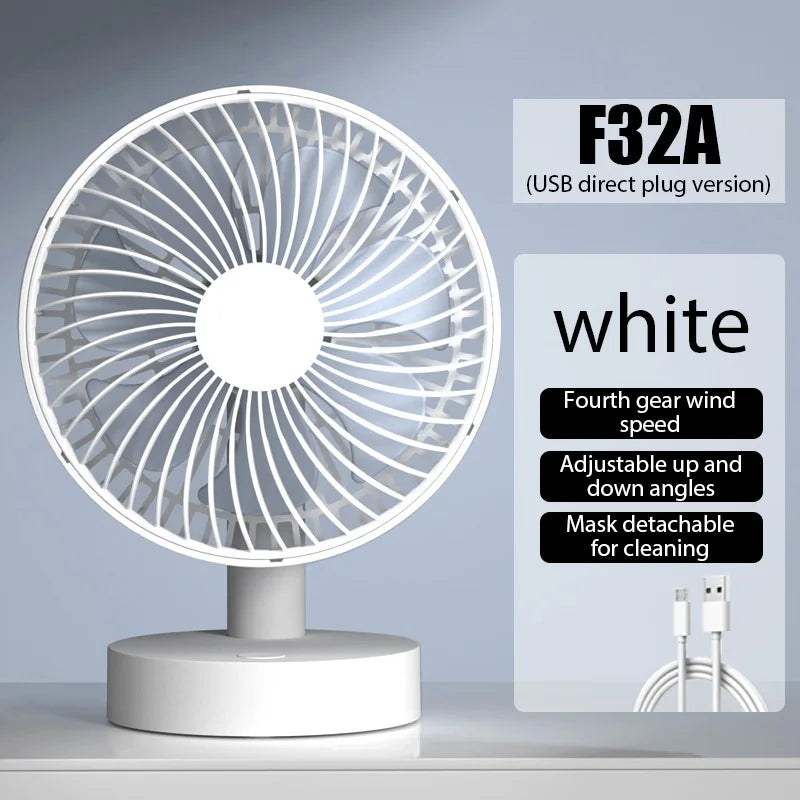 Portable USB Electric Fan for Home Office