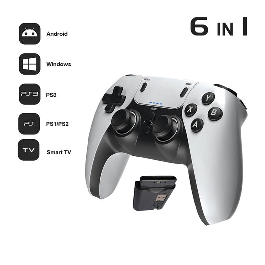 Mando inalámbrico para PS1, PS2, PS3, PC, Android, consola de videojuegos portátil, entretenimiento