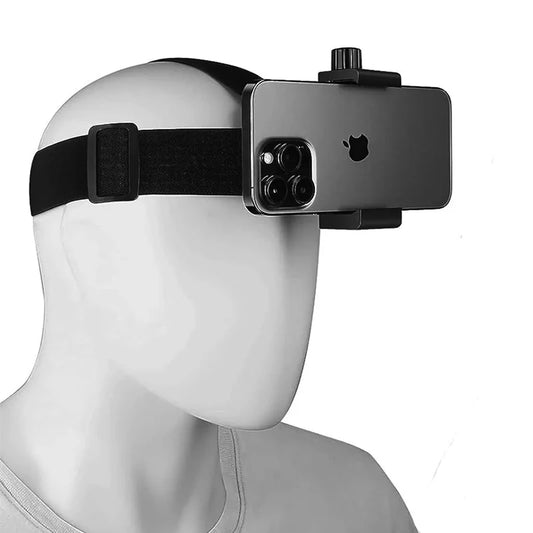 Soporte para correa de pecho para teléfono celular Kit de montaje para diadema Soporte para teléfono celular con diadema