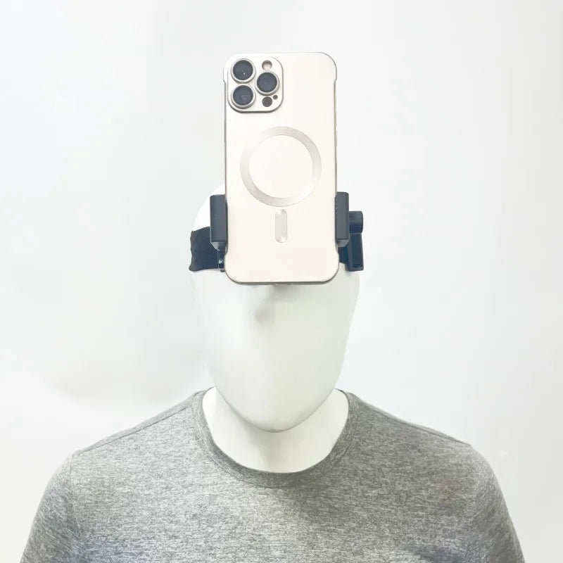 Soporte para correa de pecho para teléfono celular Kit de montaje para diadema Soporte para teléfono celular con diadema