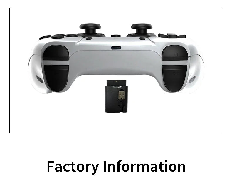 Mando inalámbrico para PS1, PS2, PS3, PC, Android, consola de videojuegos portátil, entretenimiento