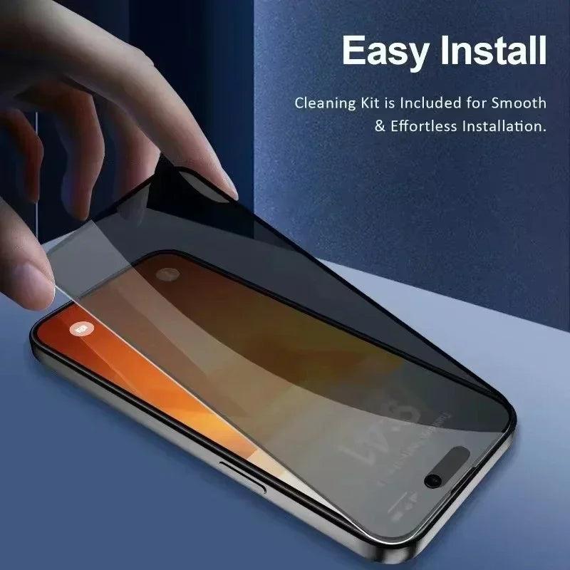 5Pcs Protector de pantalla de privacidad ANTI ESPIA para iPhone 16 11 12 13 14 Pro Max Mini 8K  iPhone 15 PRO XR X XS MAX