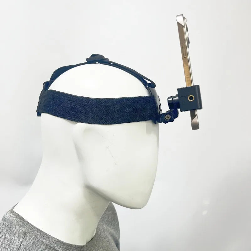 Soporte para correa de pecho para teléfono celular Kit de montaje para diadema Soporte para teléfono celular con diadema
